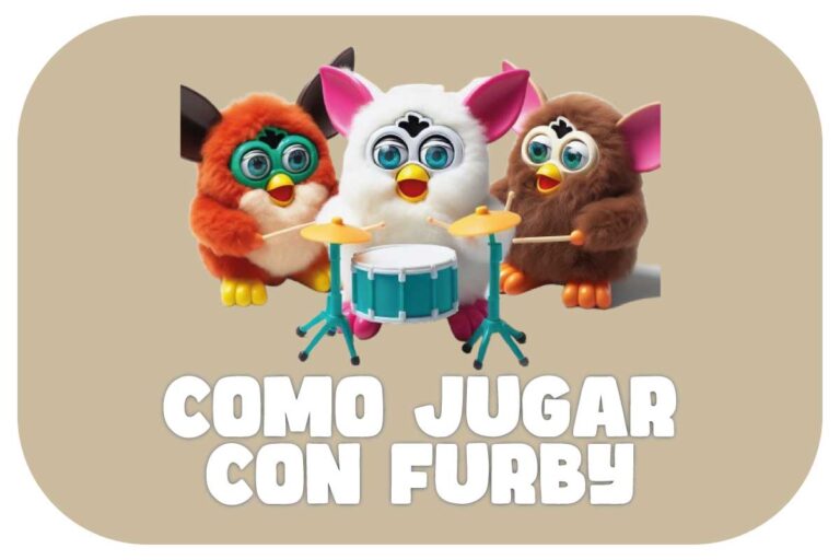 Como jugar con furby 1998