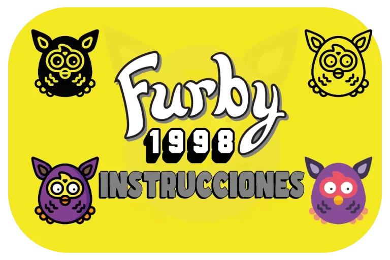 Instrucciones FURBY 1998