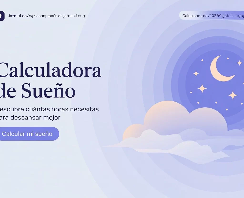 Calculadora de Sueño